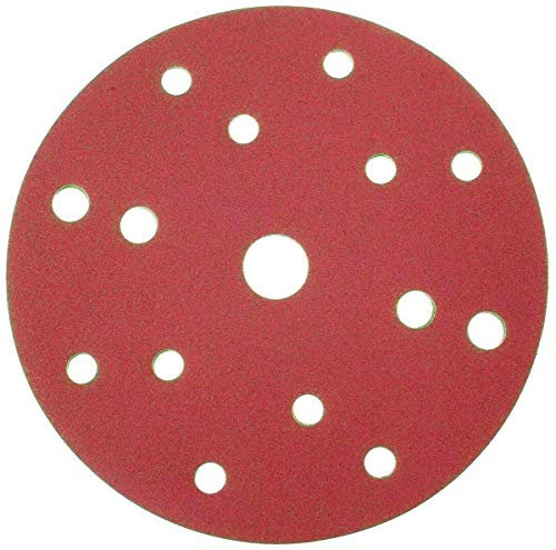 Schleifscheiben 150mm Klett 15 Loch Exzenter Schleifpapier Schleifblätter Korn 240, 20 Stück