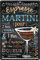 schilderkreis24 – Blechschild Cocktail Rezept Deko Bar Küche Kneipe Pub Theke Geschenk Geschenkidee Geburtstag Weihnachten Longdrink Tonic Spirituosen Trinker 20x30 cm (Espresso Martini)