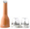 FinaMill Moulin à poivre et moulin à épices primé en un, mouture réglable, éléments de broyage en céramique, opération One Touch avec lumière LED, comprend 2 capsules ProPlus à changement rapide