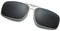 Long Keeper Sonnenbrillen Clip Polarisiert - Sonnenbrillen Aufsatz Brille, polarisierte Clip On sonnenbrille aufsatz für brillenträger Damen Herren