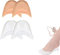 Androxeda 2 Paare Zehenschutz Silikon Soft Gel Zehenkappen Zehenschoner Spitzenschoner Zeh Schutz Für Ballett Spitzenschuhe Ballettschuhe High Heel Pumps Schmerzlinderung