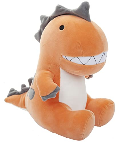 VFM - Orange T-Rex 30cm Plush - Oh So Soft Cute Fabric Dinosaur Toy