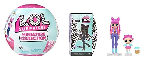 L.O.L. Surprise! Miniature Collection - Mit der Miniaturversion Einer LOL OMG Modepuppe und Sisters, Zubehör und Mini-Verpackung - Für Mädchen und Jungen ab 4 Jahren