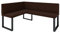 Eckbank Akiko Metal - Eckbankgruppe für Ihrem Esszimmer, Küche modern, Sitzecke, Essecke. Perfekt für Küche, Büro und Rezeption. Solide und Starke Verarbeitung. (INARI 28, 128x168cm Links)