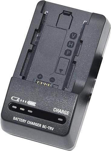 BC-TRV BCTRV BC-TRW W TRV Camera Battery Charger for Sony:NP-FP50 FP70 FP90 NP-FH50 NP-FH70 NP-FH100 NP-FV50 NP-FV70 NP-FV100 FV50 FV70A FV100A Travel Charger Power Supply Cord