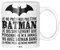 Encre et créations Mug céramique Je ne prétends pas être Batman - cadeau anniversaire