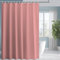 wiipara Duschvorhang 180x180, Waschbar Badvorhang Anti-Schimmel PEVA Badezimmer Vorhang Shower Curtains Duschvorhang Rosa, Badevorhang Duschvorhänge für Badewannen inkl. 12 Duschvorhangringe