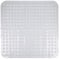 Duschmatte rutschfest 80x80 Saugnäpfen PVC: Duschvorleger Grau Antirutschmatte Ablauflöchern Badewannenmatte, Bpa-Frei Schimmelresisten Maschinenwaschbar Duschmatte, für Dusche Badezimmer Badewannen
