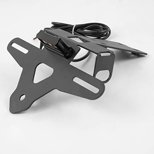 TAZGANTAX Motorrad-Nummernschildhalter hinten mit LED-Licht, Fender-Eliminator, kompatibel mit Ho-nda CBR500R CBR 500 R CBR-500-R 2019 2020 2021 2022 Tail Tidy Kit Blinkerhalter