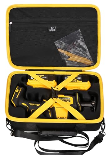 Tourmate Hard Case for DEWALT ATOMIC 20V MAX* Cordless Reciprocating Saw (DCS369B), Case Only