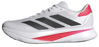 adidas Duramo SL 2 Running Shoes, Scarpe da Corsa Uomo, Cloud White/Core Black/Lucid Red, 45 1/3 EU