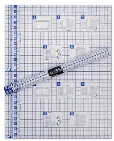 SIGNZ selbstklebende Buchschutzfolie, transparent, 5 m x 40 cm, starke 60 my (0,06mm), glasklar, CO2-neutral hergestellt, made in Germany