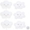 6 Stück Wolkenballons, Babyballons, Wolkendeko, Folien-Babyballons, Babyballon-Set, Baby-Geburtstagsballons, Wolkenballons