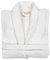 BOSKIMO Peignoir de Bain Unisexe 100% Coton - Peignoir Doux et Absorbant pour Homme et Femme - Avec Capuche (FR/ES, Alpha/lettres, S, Taille normale, Taille normale, Blanc, Sans Capuche)