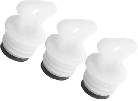 HAPINARY 3pcs Hot Water Bottle Cap for Universal Fit Heating Water Bag Stopper Kids and Adults Portable Hot-Water Bag Plugs Silicone Warm Water Bottle Stopper