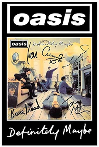 SDYYFF Leinwand Druck Poster 60 * 80cm Senza Cornice Rock Band Oasis La musica rock di alta vita