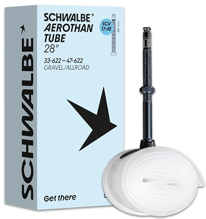 Schwalbe Aerothan Schlauch – Fahrradschläuche für Urban, MTB, Race und Touring Fahrräder – Fahrradschlauch aus TPU – Made in Germany