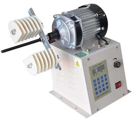 Vollautomatische CNC-Wickelmaschine, elektrisch programmierbarer automatischer Zähler, Wickelmaschine for Lackdraht, hohes Drehmoment Breite Anwendung(350W)