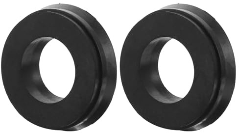 MOTHNUR Kit de Réparation de Joints D'huile Haute Résistance à l'usure Design Ergonomique 2 Pièces, Plastique Noir Accessoires pour Cric Automobile pour Cric Hydraulique 3 Tonnes