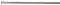 Cornat T317305 Kupferrohr 10 x 500 mm, chrom, 10 mm x 500 mm