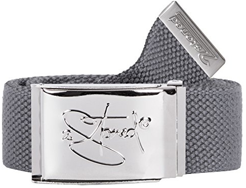 2Stoned Gürtel Hosengürtel Unisex 4 cm breit, Gürtelschnalle Chrom mit Flaschenöffner, Stoffgürtel für Damen und Herren