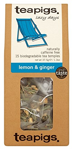 Teapigs Lemon and Ginger Tea Bags, 15 x 37.5g