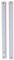 Greenwood UPVC Trickle Vent 3000SFW Slot Vent 305mm Long in White