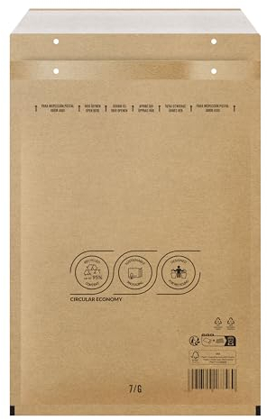 Luftpolstertaschen Versandtaschen braun weiß alle Größen wählbar dimapax (100 x G7, braun)