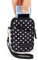 USA Gear Compact Digital Camera Protective Case Sleeve Pouch with Wrist Strap and Accessory Pocket, Scratch and Weather Resistant - Compatible with Canon, Sony, Nikon, Panasonic and More - Polka Dot