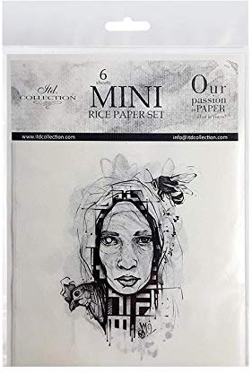 ITD Collection RSM011 Mini Reispapier, 14,8 x 14,8 cm