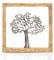 Logbuch-Verlag Lebensbaum Deko zum Aufhängen oder Stellen Baum des Lebens Geschenk Hochzeit Geburtstag 31 cm Wandbild