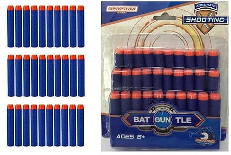 Ersatzteile: 30 Schaumstoffpfeile | Schaumstoffpfeile für Spielzeugpistolen mit hoher Kompatibilität