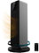Cecotec Calefactor Cerámico de Pie ReadyWarm 2000 Max Ceramic Rotate Smart, 2000 W, Pantalla digital, Control táctil y Control remoto, Oscilación, 3 Modos y Termostato Regulable