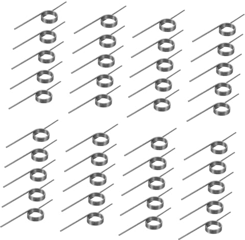 Alipis 40stücke Torsionsfedern Für Mülltonnen Edelstahl Ersatzfedern Installieren Langlebig Und Zuverlässig Für Ihr Zuhause