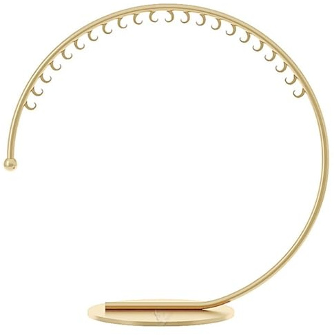 MEYEBP Golden Kleiderstange Kleiderstangen, Fashion Clothing Store Display Rack, Heavy Duty Clothes Rail Hanging Rail for Clothes Shop, Super Load-Bearing, Gold/White/Black