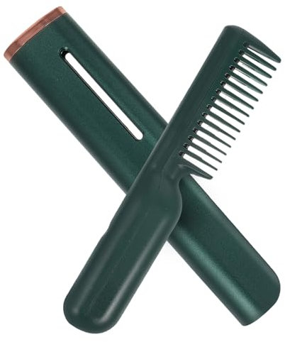 Mikinona Peigne Électrique Brosse à Cheveux Chauffante Outil De Coiffure Rapide Endommager Les Pointes