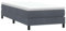 vidaXL Boxspringbett ohne Matratze Dunkelgrau 100x220 cm Samt, Bett, Bettgestell, Einzelbett, Schlafzimmermöbel, Bettrahmen, Samtbett, Polsterbett