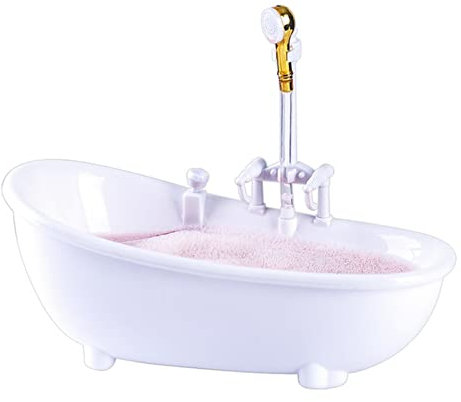 WBQLUH Glas Lustige kreative Badewanne Cocktail Elektrische Zyklische Wassersprühkasse Milchshake Cold Getränke Bar Nachtclub Tiki Flip-Wein-Tumbler. Teekanne Glas(White)