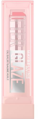 Maybelline New York - Baume Huile Hydratant - Lèvres Lissées et Brillantes - Effet Laqué - Enrichi en Acide Hyaluronique et Extrait de Cerises - Lifter Glaze - Teinte : 004 Cherry Swirl
