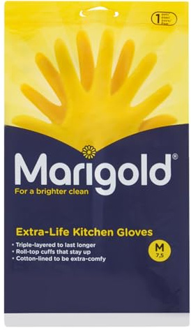 Marigold Extra-Life Kitchen Gloves Medium, 1pcs