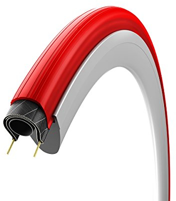 Vittoria Zaffiro Pro Home Trainer Cubierta MTB, Unisex Adulto, Rojo, 28-559/26 x 1.1
