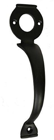 City Deco Centre PULL HANDLE FOR LONG THROW LOCK (BLACK)