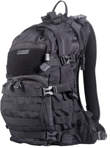 Nitecore Rucksack BP20 - Belüfteter Rücken - Militär-Spezifikationen - MOLLE System - Schwarz - 20L