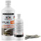 Home Profis® Epoxidharz Set zur Estrich Reparatur | 3kg Epoxy Resin Gießharz inkl. 40 Estrichklammern | 2K Injektionsharz Rissfüller | Epoxidharz mit Härter