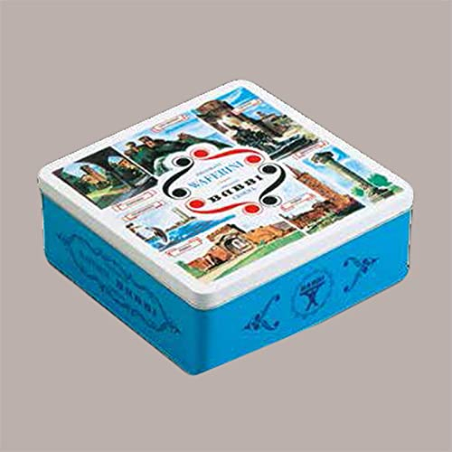 BABBI Waferini Romagna alla Vaniglia e Nocciola, Confezione Regalo in Latta 1250g, Lucgel