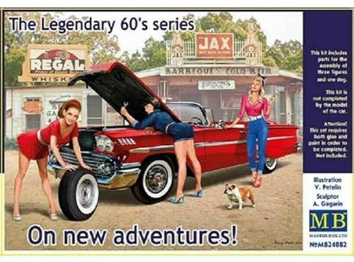 Masterbox 1:24 - Legendary 60's, On New Adventures!