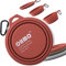 OHMO Gamelle Chien Pliable Portable (800ml), Gamelles de Voyage pour Chien et Chat, érythrinus