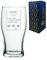 Personalised Engraved Pint Glass with Name Retro Space Arcade Game, Gift Boxed, Personalise with Any Name for Any Gamer