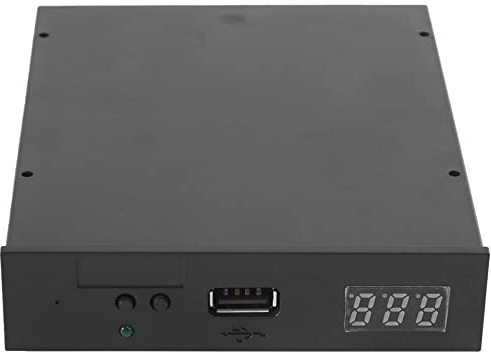 Wisboey £¿mulateur De Drive De Disquette 1.44Mb USB Ssd 3,5 Pouces Noire Sfr1M44-U100K Version pour Korg lectronique Gotek