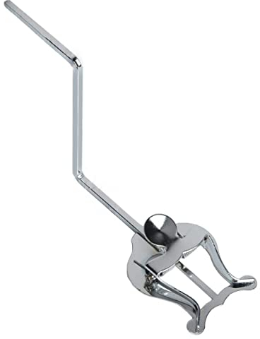 Jiayouy Notenblattclip für Alt-Tenor-Saxophon, vernickelt, silberfarben